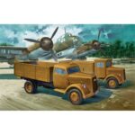 Academy 1:72 WWII German Cargo Truck Plastic Model 13404