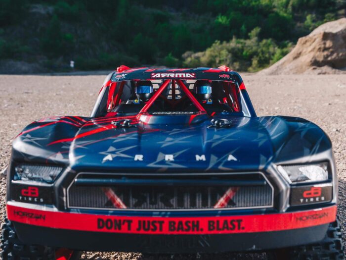 Arrma Mojave 6S BLX 1/7th Desert Truck Blk/Red ARA7604V2T2 - Image 3