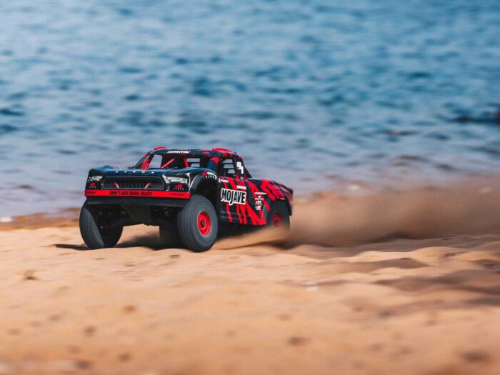 Arrma Mojave 6S BLX 1/7th Desert Truck Blk/Red ARA7604V2T2 - Image 5