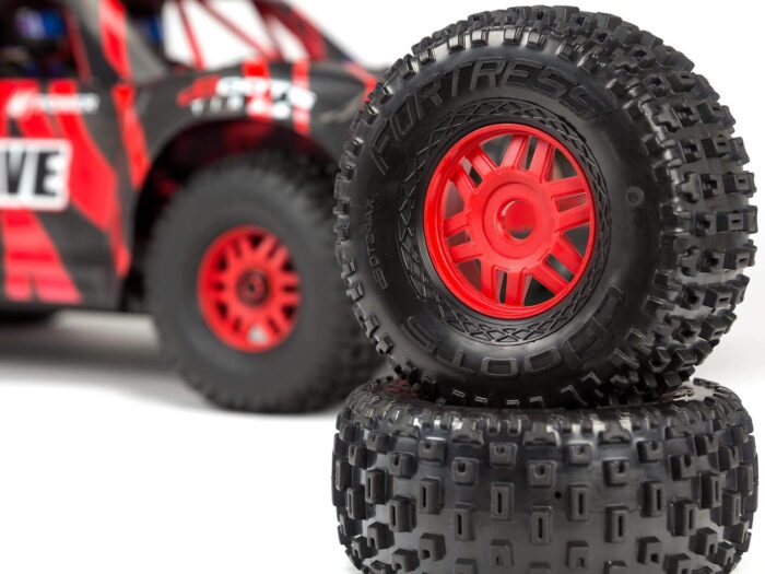 Arrma Mojave 6S BLX 1/7th Desert Truck Blk/Red ARA7604V2T2 - Image 9
