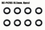 Reve D 2.0mm Precision Duracon Spacer 4x7x2.0mm (8pk) RC-P4720 - Image 2