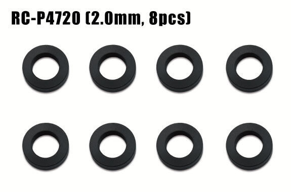 RC-4720 Reve D 2.0mm Precision Duracon Spacer 4x7x2.0mm (8pk) RC-P4720 - Image 1