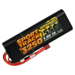 Overlander LiPo 7.4v 2s 3250mAh 55C Hard Case Sport Track 2581