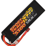 Overlander LiPo 7.4v 2s 5300mAh 55C Hard Case Sport Track Deans 3141