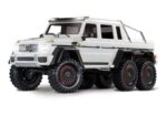 Traxxas Metallic White TRX-6 Merc G 63 AMG 6X6 TRX6 Trail Crawler TRX88096-4-WHT