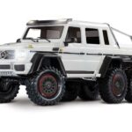 Traxxas Metallic White TRX-6 Merc G 63 AMG 6X6 TRX6 Trail Crawler TRX88096-4-WHT