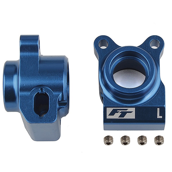 AS91877 Team Associated FT B6.2/B6.3 Rear Hubs Blue Aluminium AS91877 - Image 1