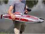 ProBoat Blackjack 42" 8S Brushless Catamaran RTR White/Red - Image 7