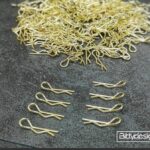 Bittydesign 1/10th Bodyclips Gold (4 Left / 4 Right) BDBC-8GOLD