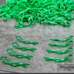 Bittydesign 1/10th Bodyclips Green (4 Left / 4 Right) BDBC-8GREEN