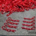 Bittydesign 1/10th Bodyclips Red (4 Left / 4 Right) BDBC-8RED