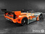 Bittydesign GT8 Seven65 1/8th GT body 325mm WB BD-GT8-S65 - Image 4