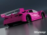 Bittydesign HYPER GT8 1/8th GT body 325mm WB BD-GT8-HYP - Image 2