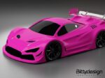 Bittydesign HYPER GT8 1/8th GT body 325mm WB BD-GT8-HYP