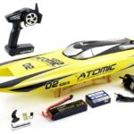 Volantex Racent Atomic 70Cm Brushless Racing Boat RTR (Yellow) V792-4YC