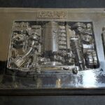 RudMac 1/10th Scale M50 Engine Bay RMEB-M50