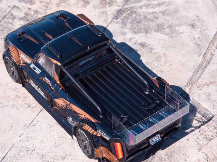 Arrma 1/8th Infraction 4X4 3S BLX 4WD All-Road Street Bash Resto-Mod Gold ARA4315V3T1 - Image 2