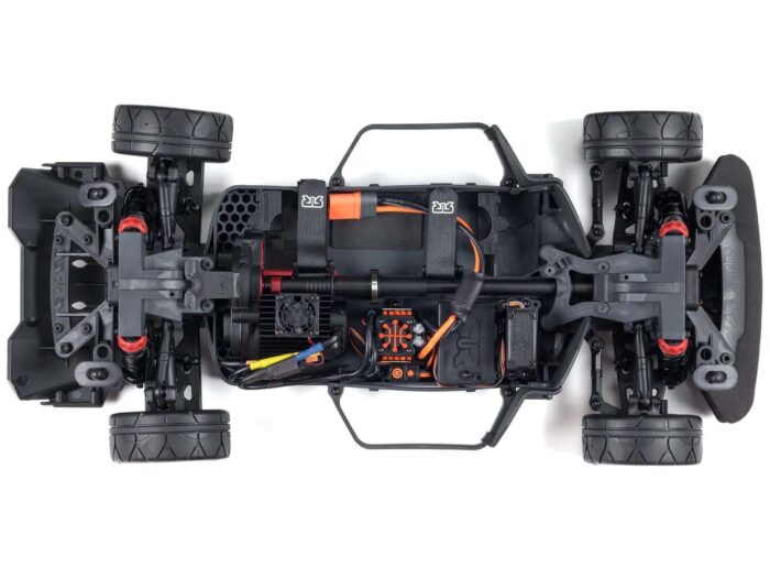 Arrma 1/8th Infraction 4X4 3S BLX 4WD All-Road Street Bash Resto-Mod Gold ARA4315V3T1 - Image 7