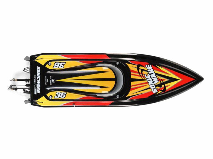 Proboat Sonicwake 36" Self-Righting Brushless Deep-V RTR Black PRB08032V2T1 - Image 6