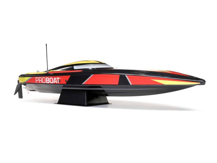Proboat Sonicwake 36" Self-Righting Brushless Deep-V RTR Black PRB08032V2T1 - Image 13