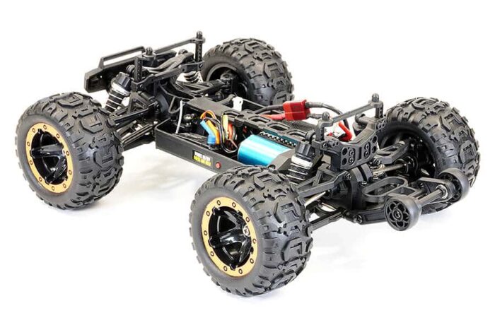FTX Tracer 1/16th 4WD Brushless Monster Truck RTR Yellow FTX5596Y - Image 12