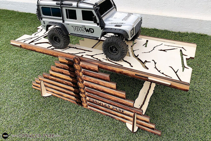 Crawler Park Seesaw Obstacle 1/10th RC Crawler Park TWD100001 - Image 5