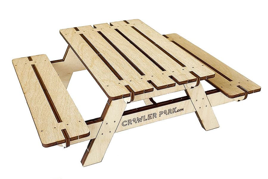 TWD100012 Crawler Park 1/10th Picnic Table TWD100012 - Image 1