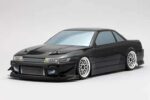 Yokomo Body Set for DRIFT X TREME PS13 SILVIA (Graphic decal less) SD-PS13B