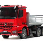 Tamiya Arocs 3348 Tipper Red & Silver 56361