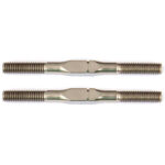 Team Associated Ft Titanium Turnbuckles 3X38mm Silver (2) AS1413