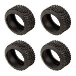 Team Associated Nano Sport Pin Tyres Black (4) AS21605