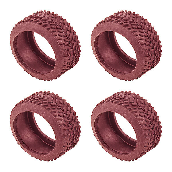 AS21606 Team Associated Nano Sport Pin Tyres Red (4) AS21606 - Image 1