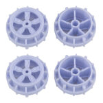 Team Associated Nano Sport Wheels White (4) AS21611