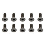 Team Associated M3 X 8 Flat Head Hex Screw (10) AS25201