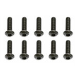 Team Associated M3 X 10 Button Head Hex Screw (10) AS25211
