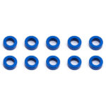 Team Associated Ballstud Washers 5.5 X 2.0mm Blue Aluminium X10 AS31383