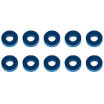 Team Associated Washers 7.8 X 3.5 X 2.0mm Blue Aluminium (10) AS31389