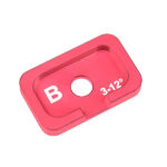 Corally Alum. Caster Adjustmen T Plate Fsx10 B 3 12 1 Pc C-00120-037