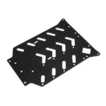Corally Radio Plate Ssx8R 3K Carbon 1 Pc C-00130-004