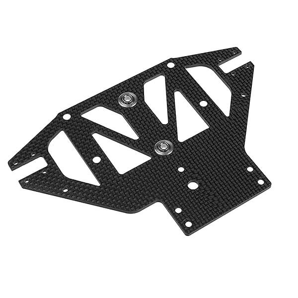 C-00130-006 Corally Front Lower Suspension Plate Ssx8R 3K Carbon Spheric C-00130-006 - Image 1
