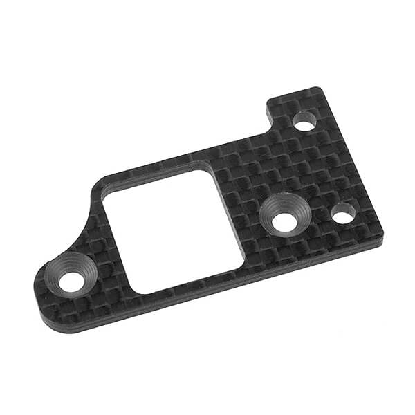 C-00130-093 Corally Transponder Plate Ssx8X 3K Carbon 1 Pc C-00130-093 - Image 1