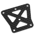 Corally Front Upper Steering Deck Graphite 2mm 1 Pc C-00140-014