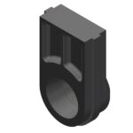 Corally Motor Mount Center Diff Insert Composite 1 Pc C-00180-023