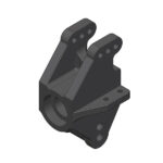 Corally Composite Rear Upright Wide 1 Pc C-00180-114