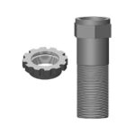 Corally Servo Saver Shaft W/ Nut Aluminum 1 Pc C-00180-145