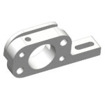 Corally Motor Mount Aluminum 1 Pc C-00180-177