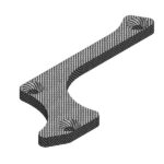 Corally Suspension Arm Stiffener A Low Er Front Right Graphite 3mm 1 C-00180-232