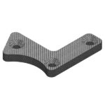 Corally Suspension Arm Stiffener B Low Er Front Right Graphite 3mm 1 C-00180-234