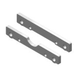 Corally Suspension Arm Mount Front Aluminum 1 Set C-00180-240