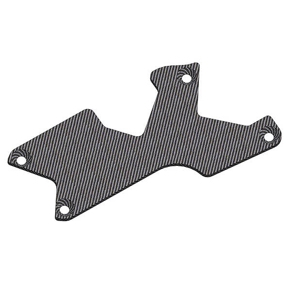 C-00180-276 Corally Suspension Arm Stiffener Rear Right Graphite 1.5mm 1 Pc C-00180-276 - Image 1